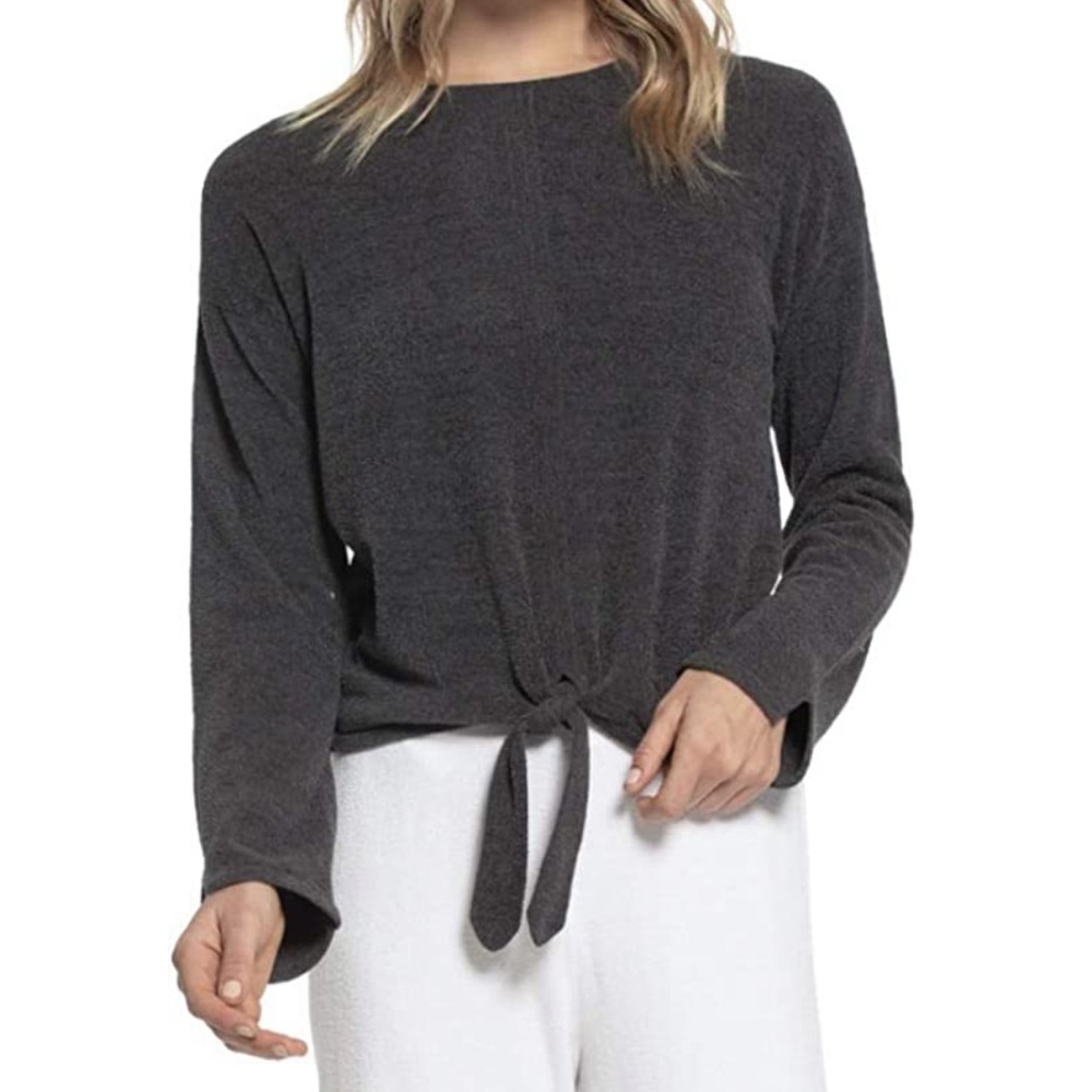 Barefoot Dreams CozyChic Ultra Lite Tie-Front Top